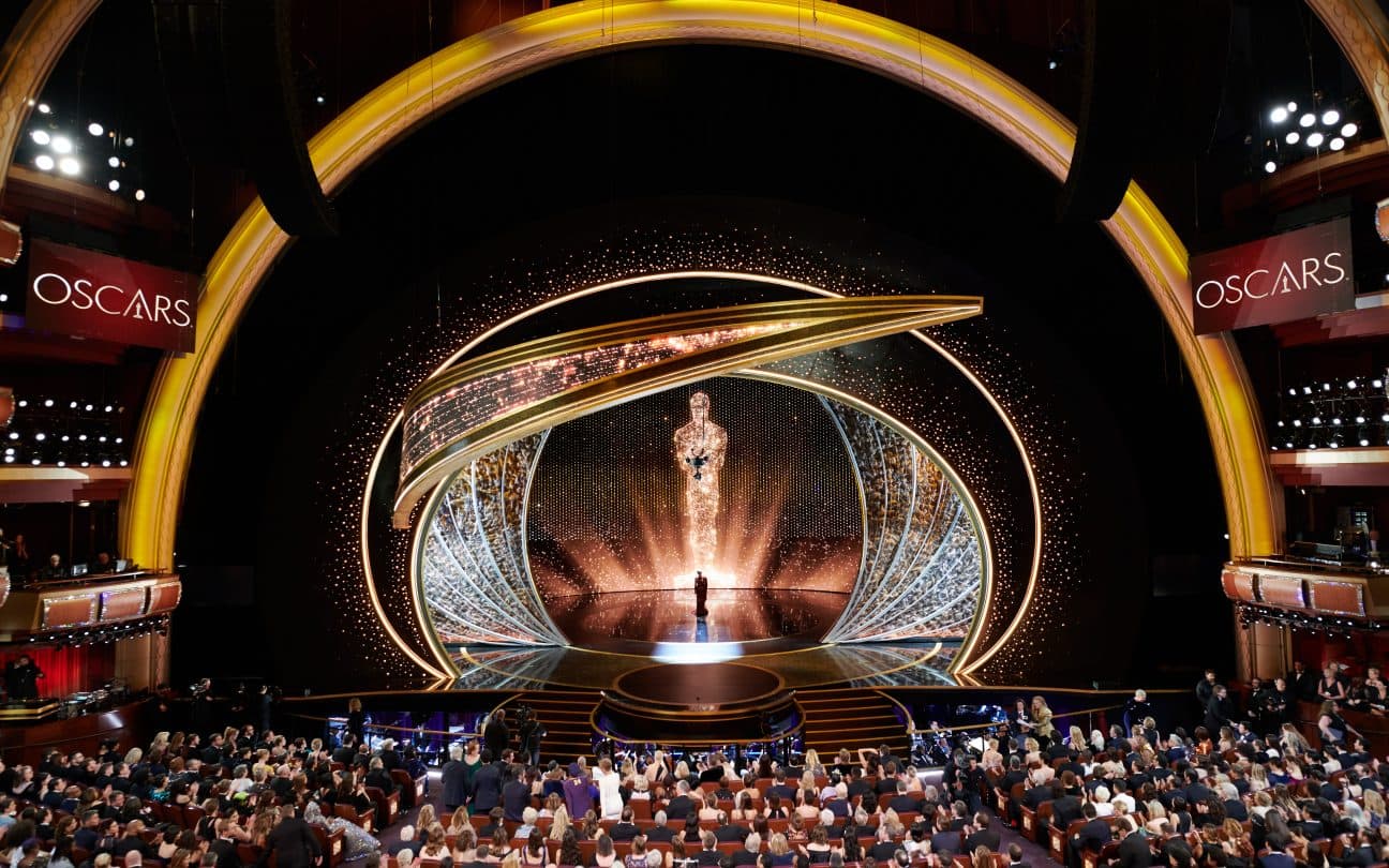 9.fev.2020 - Jane Fonda apresenta o Oscar de melhor filme durante a cerimônia do Oscar 2020