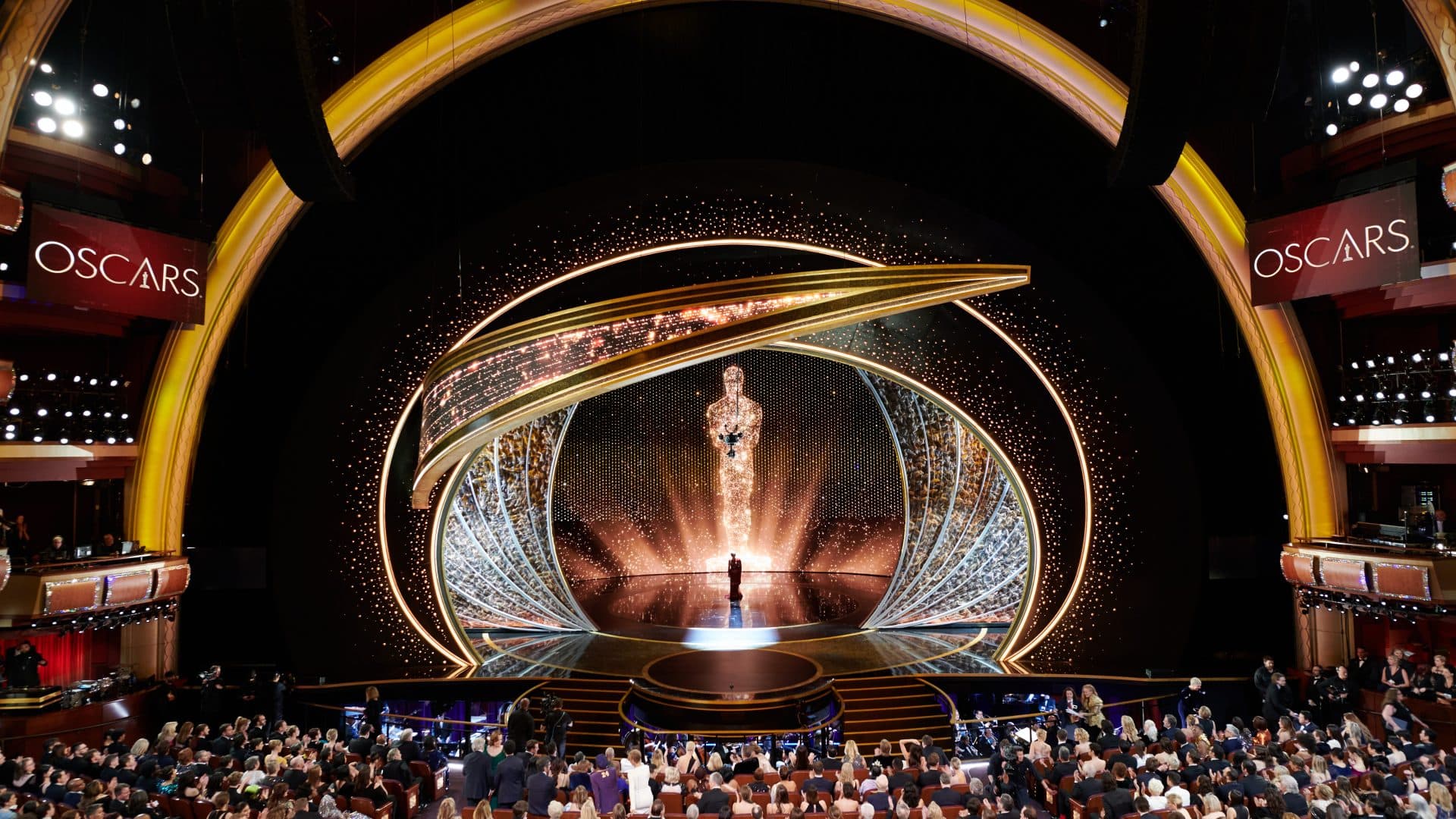 9.fev.2020 - Jane Fonda apresenta o Oscar de melhor filme durante a cerimônia do Oscar 2020