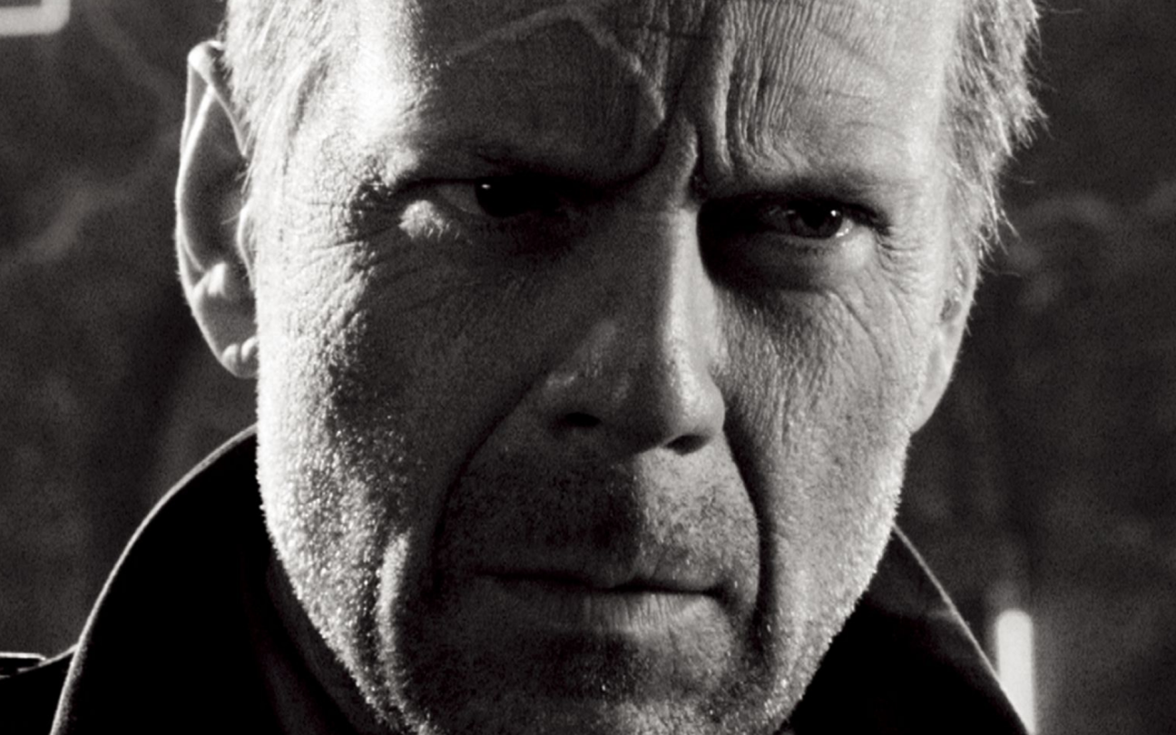 Foto de Bruce Willis em cena de Sin City