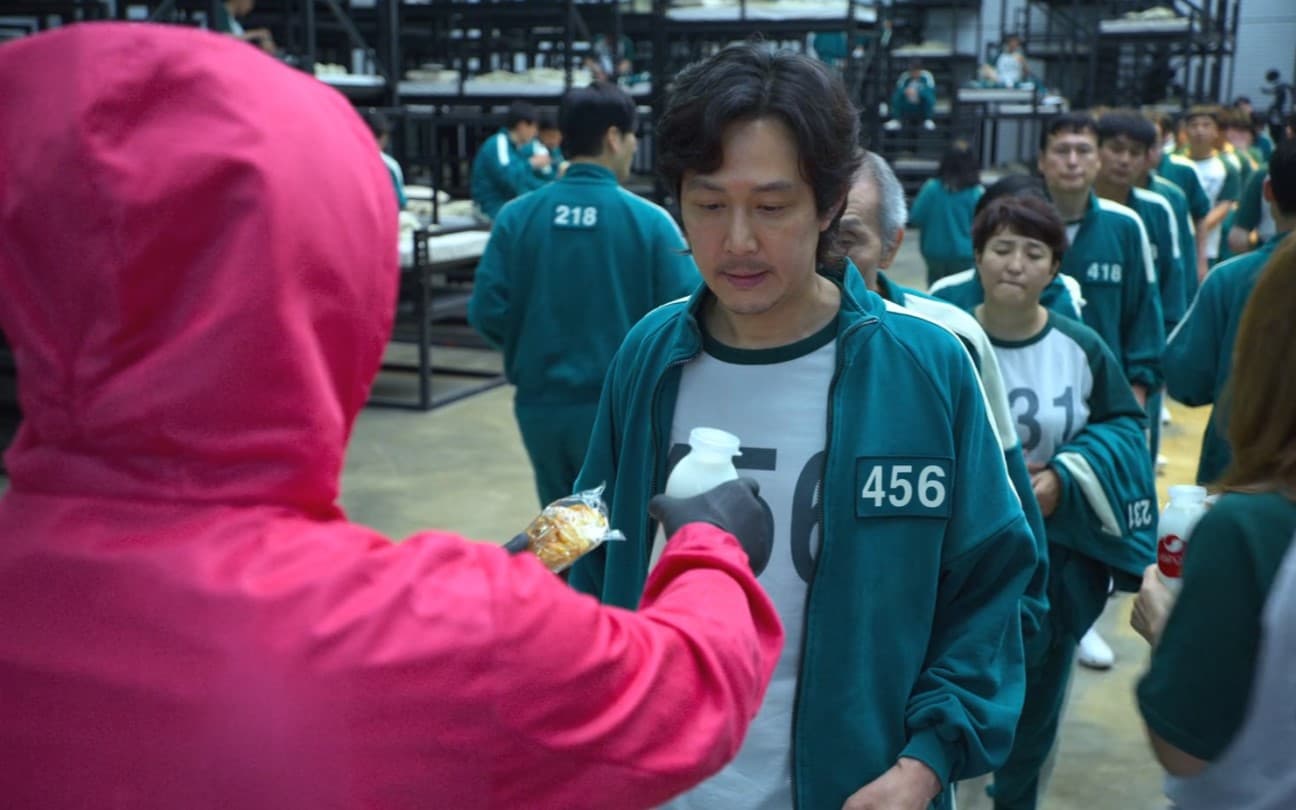 Lee Jung-jae em cena de Round 6