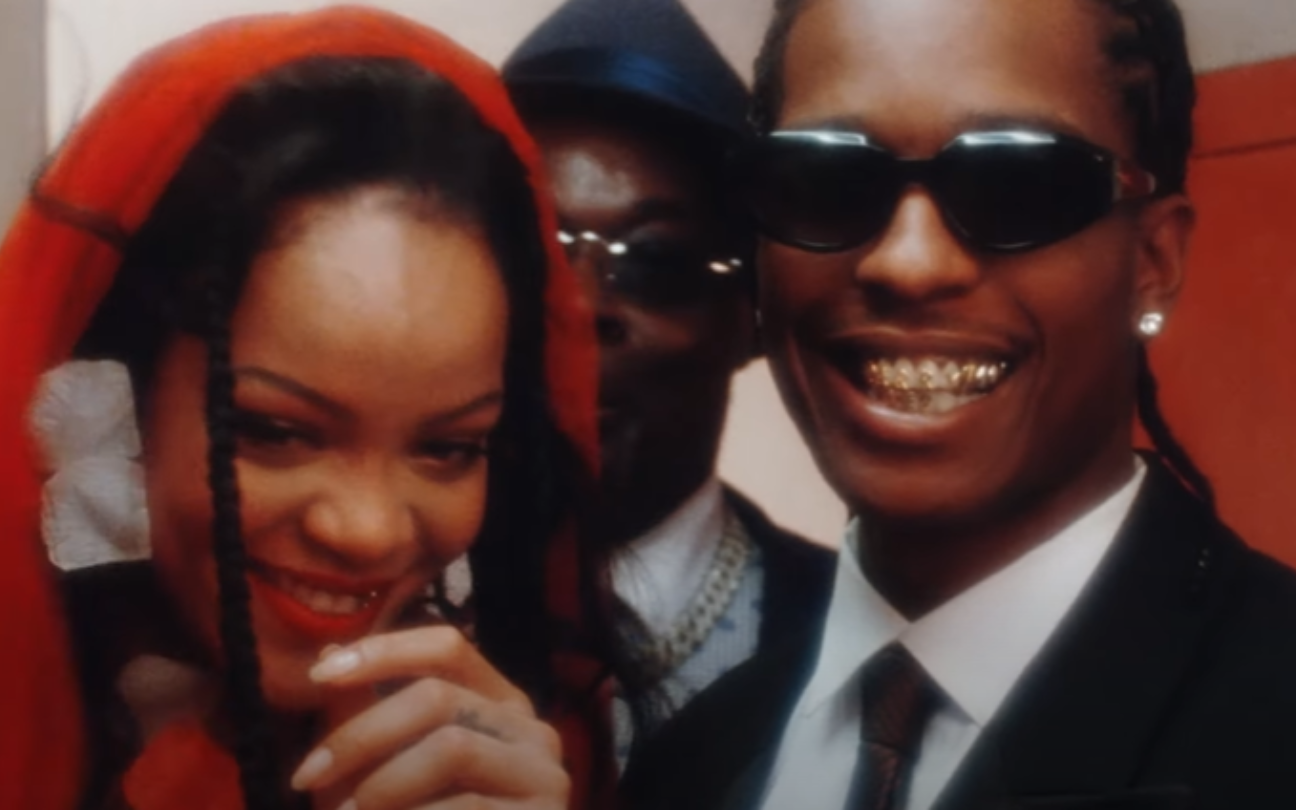 Rihanna e Asap Rocky em trecho de novo clipe do rapper
