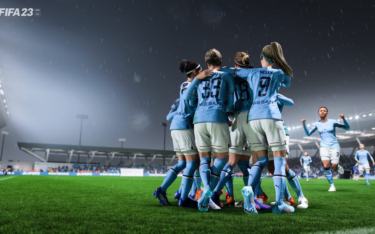 FIFA 23 terá clubes de futebol feminino pela primeira vez. Na foto, o Manchester City