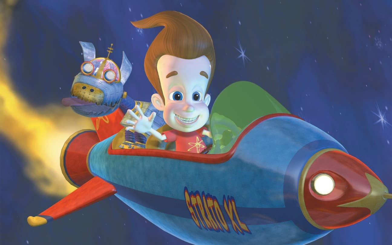 Jimmy Neutron na série do Nickelodeon