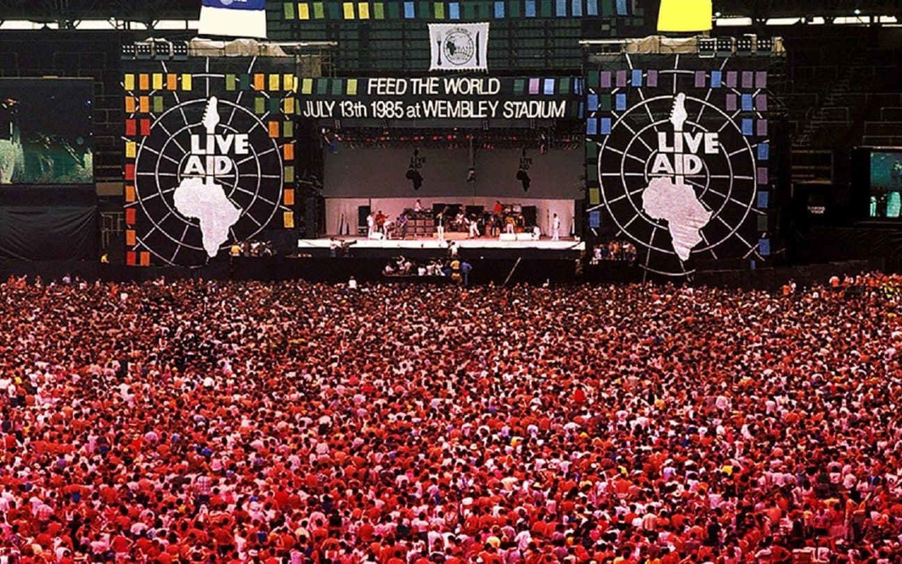 Dia Mundial do Rock nasceu de ideia no Live Aid, em 1985